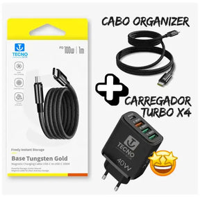 Cabo Magnetico Organizer Turbo