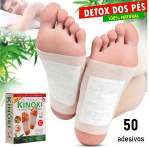 Adesivo Detox Para os Pés 100% Natural